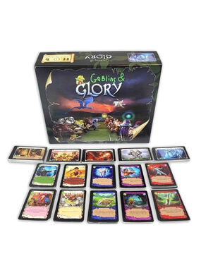Goblins & Glory Strategy Board Game – Fantasy Deck Building Adventure with He...